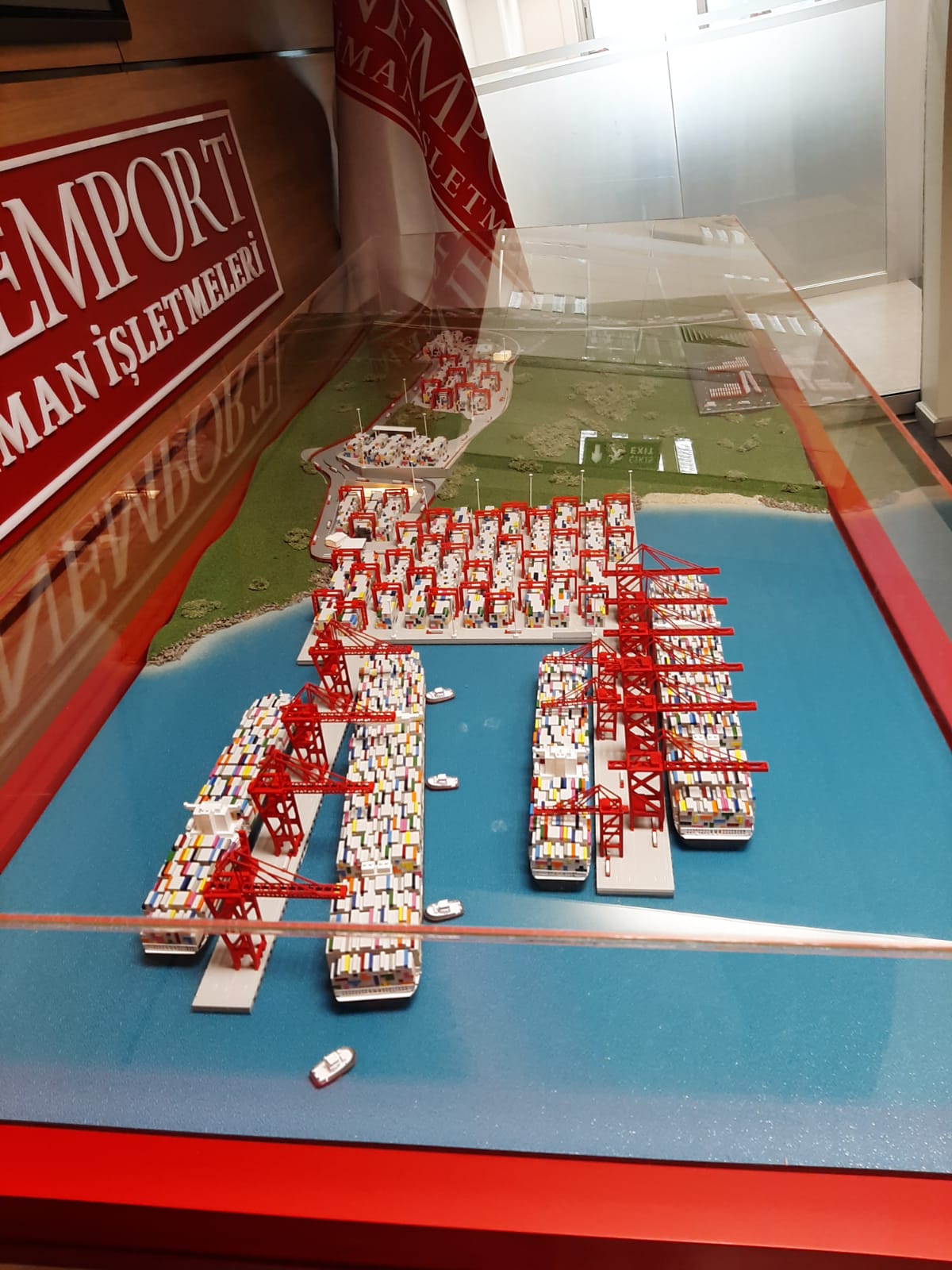Nemport Liman işletmesi 1/1000 Ölçekli Maketi – görsel 4